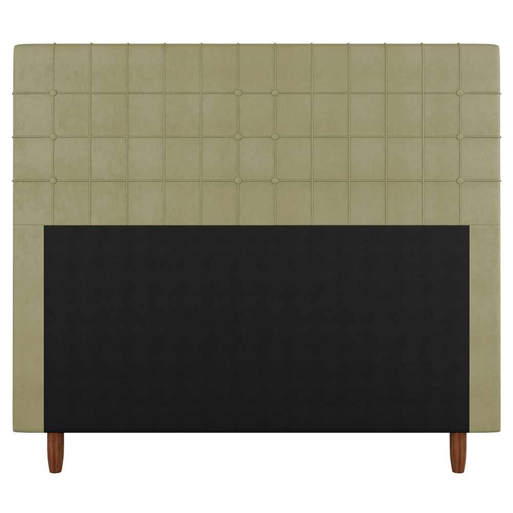 Cabeceira Cama Box Casal Queen Size Parisis 160cm Linho Bege - Desk Design