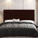 Cabeceira Cama Box Casal Queen Size Parisis 160cm Linho Marrom - Desk Design