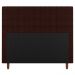 Cabeceira Cama Box Casal Queen Size Parisis 160cm Sintético Marrom - Desk Design