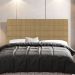 Cabeceira Cama Box Casal Queen Size Parisis 160cm Suede Bege - Desk Design