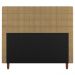 Cabeceira Cama Box Casal Queen Size Parisis 160cm Suede Bege - Desk Design