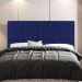 Cabeceira Cama Box Casal Queen Size Parisis 160cm Veludo Azul - Desk Design