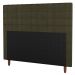 Cabeceira Cama Box Casal Queen Size Parisis 160cm Veludo Marrom - Desk Design
