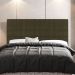Cabeceira Cama Box Casal Queen Size Parisis 160cm Veludo Marrom - Desk Design