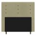 Cabeceira Cama Box Casal Queen Size Roma 160cm Suede Bege - Desk Design