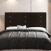 Cabeceira Cama Box Casal Queen Size Roma 160cm Suede Marrom - Desk Design