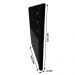 Cabeceira Cama Box Casal Queen Size Roma 160cm Suede Preto - Desk Design