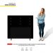 Cabeceira Cama Box Casal Queen Size Roma 160cm Suede Preto - Desk Design