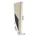 Cabeceira Cama Box Casal Queen Size Roma 160cm Veludo Bege - Desk Design