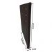 Cabeceira Cama Box Casal Queen Size Roma 160cm Veludo Marrom - Desk Design