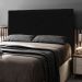 Cabeceira Cama Box Casal Queen Size Viena 160cm Suede Preto - Desk Design