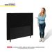 Cabeceira Cama Box Casal Queen Size Viena 160cm Suede Preto - Desk Design