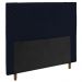 Cabeceira Cama Box Casal Queen Size Viena 160cm Veludo Azul Marinho - Desk Design