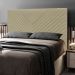 Cabeceira Cama Box Casal Queen Size Viena 160cm Veludo Bege - Desk Design