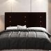 Cabeceira Cama Box Casal Roma 140cm Corano Marrom - Desk Design