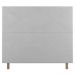 Cabeceira Cama Box Solteiro Cairo 90cm Corano Branco - Desk Design