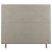 Cabeceira Cama Box Solteiro Cairo 90cm Suede Bege - Desk Design