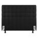 Cabeceira Cama Box Solteiro Dahlia 90cm Com Frame Suede Preto - Desk Design