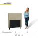 Cabeceira Cama Box Solteiro Donna 90cm Corano Bege - Desk Design
