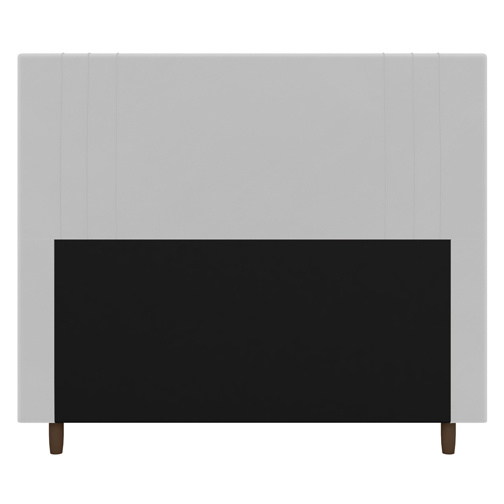 Cabeceira Cama Box Solteiro Ferrara 90cm Corano Branco - Desk Design