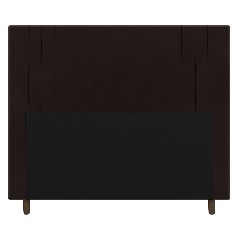 Cabeceira Cama Box Solteiro Ferrara 90cm Corano Marrom - Desk Design