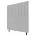 Cabeceira Cama Box Solteiro Itália 90cm Corano Branco - Desk Design