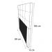 Cabeceira Cama Box Solteiro Leiria 90cm Corano Branco - Desk Design