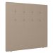 Cabeceira Cama Box Solteiro Luana 90cm Linho Bege - Desk Design