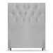 Cabeceira Cama Box Solteiro Madrid 90cm Corano Branco - Desk Design