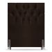 Cabeceira Cama Box Solteiro Madrid 90cm Corano Marrom - Desk Design