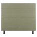 Cabeceira Cama Box Solteiro Malik 90cm Sintético Bege - Desk Design