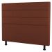 Cabeceira Cama Box Solteiro Malik 90cm Suede Terracota - Desk Design