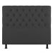 Cabeceira Cama Box Solteiro Nice 100cm Linho Cinza - Desk Design
