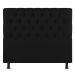 Cabeceira Cama Box Solteiro Nice 100cm Linho Preto - Desk Design