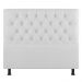 Cabeceira Cama Box Solteiro Nice 90cm Sintético Branco - Desk Design
