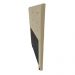 Cabeceira Cama Box Solteiro Roma 90cm Suede Bege - Desk Design