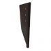 Cabeceira Cama Box Solteiro Roma 90cm Veludo Marrom - Desk Design