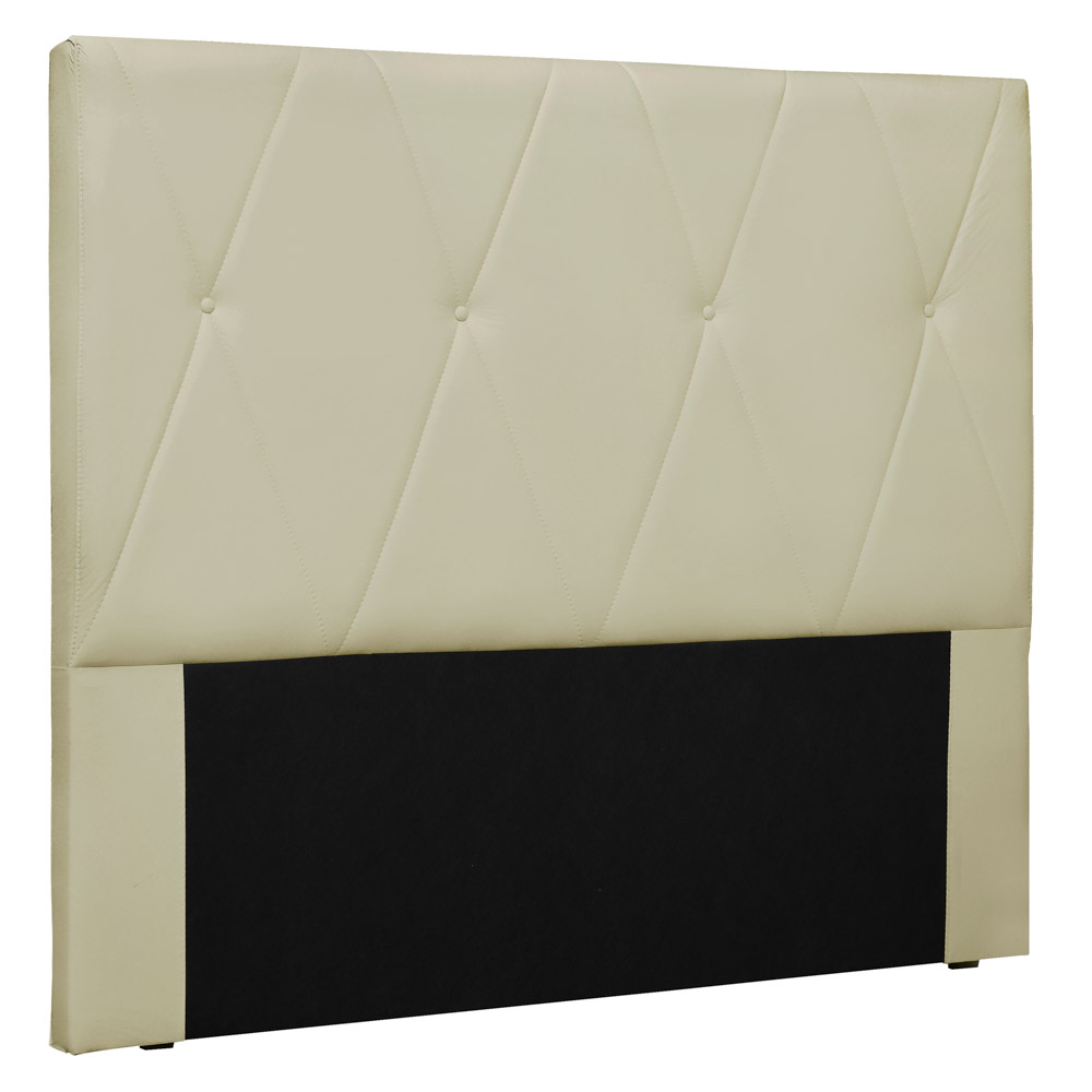 Cabeceira Estofada Cama Box Casal Aquilla 140cm Corano Bege - Desk Design