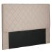 Cabeceira Estofada Cama Box Casal Esmeralda 140cm Suede Bege - Desk Design