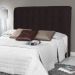 Cabeceira Estofada Cama Box Casal King Louise 195cm Corano Marrom Cacau - Desk Design