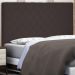 Cabeceira Estofada Cama Box Casal King Size Esmeralda 195cm Suede Café - Desk Design