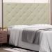 Cabeceira Estofada Cama Box Casal King Size Tânia 195cm Corano Bege - Desk Design