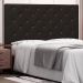 Cabeceira Estofada Cama Box Casal King Size Tânia 195cm Corano Marrom - Desk Design