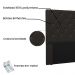 Cabeceira Estofada Cama Box Casal King Size Tânia 195cm Corano Marrom - Desk Design