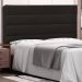 Cabeceira Estofada Cama Box Casal La Italian 140cm Corano Marrom - Desk Design