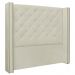 Cabeceira Estofada Cama Box Casal Queen Size Alteza 160cm Corano Bege - Desk Design