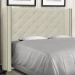 Cabeceira Estofada Cama Box Casal Queen Size Alteza 160cm Corano Bege - Desk Design