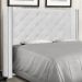 Cabeceira Estofada Cama Box Casal Queen Size Alteza 160cm Corano Branco - Desk Design