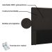 Cabeceira Estofada Cama Box Casal Queen Size Aquilla 160cm Corano Marrom - Desk Design