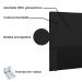 Cabeceira Estofada Cama Box Casal Queen Size Aquilla 160cm Corano Preto - Desk Design